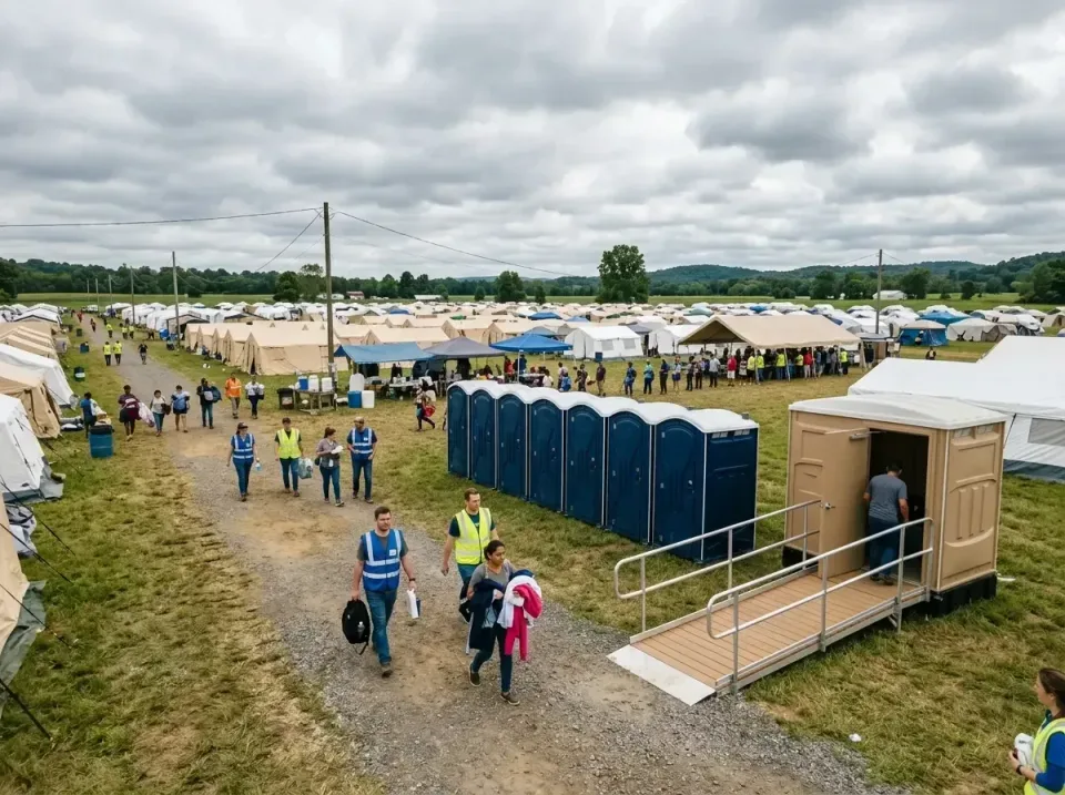 disaster-relief-camp-restrooms-010 — frequently asked questions, Dumpster & Portable Bathrooms Rental in East Riverdale, MD